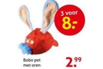 bobo pet met oren