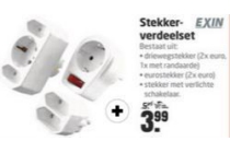 stekker verdeelset