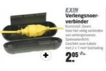 verlengsnoer verbinder