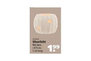 sfeerlicht wol deco