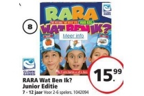 rara wat ben ik junior editie