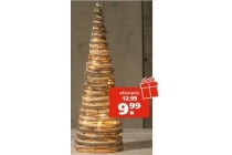 kerstverlichting rattan pyramide marskramer