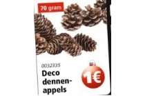 deco dennenappels