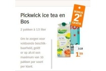 pickwick ice tea en bos