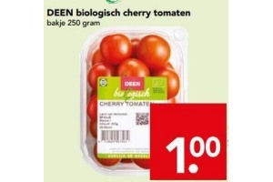 deen biologisch cherry tomaten