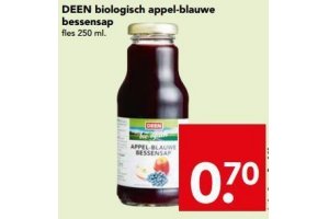 deen biologisch appel blauwe bessensap