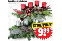 fraai kerst tafelstuk