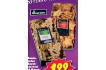 roomboter kerststerren of kerstboompjes