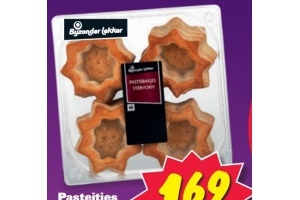 pasteitjes stervorm