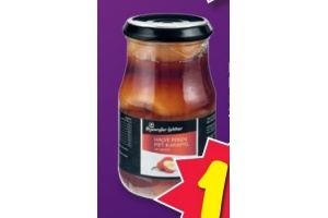 halve peren met karamel