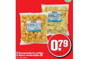 bourgondische golfjes of bistro minikrieltjes