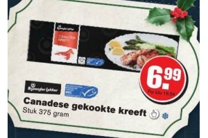 canadese gekookte kreeft