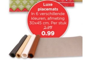 luxe placemats