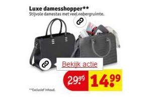 luxe damesshopper
