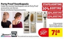 party proof feestkapsel