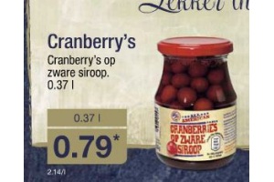 cranberry s