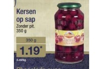 kersen op sap