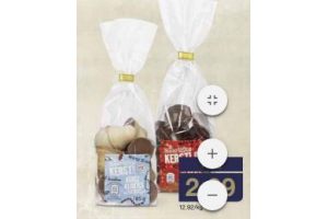 gevulde chocolade kerstkoekjes