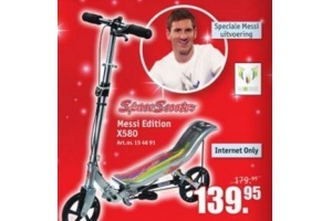 passage Madison Drink water Space Scooter Messi edition X580 nu voor €139,95 - Beste.nl