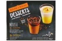 rolph en amp rolph desserts mousse