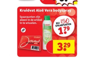 kruidvat aloe vera bodyspray