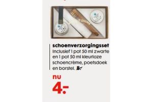 schoenverzorgingsset