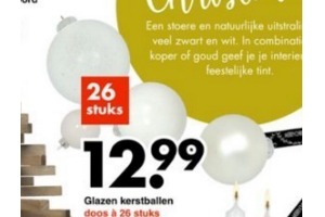 glazen kerstballen