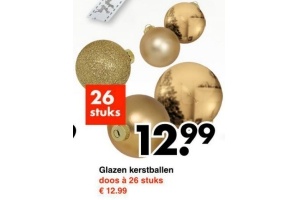 glazen kerstballen