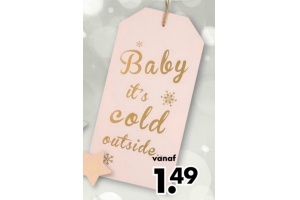 houten decoratiebord