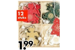 kerst decoratiehangers