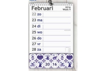 grote cijfers kalender