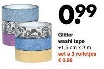 glitter washi tape