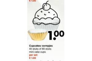 cupcakes vormpjes