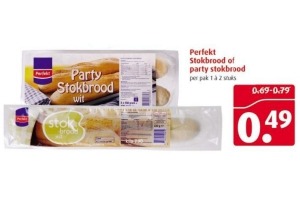 perfekt stokbrood of party stokbrood