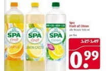 spa fruit of citroen