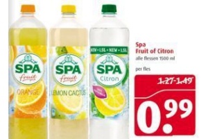 spa fruit of citroen