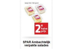 spar ambachtelijk verpakte salades