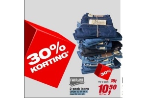 fairline 2 pack jeans