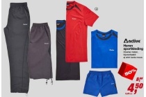 active heren sportkleding