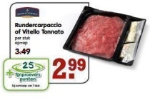 rundercarpaccio of vitello tonnato