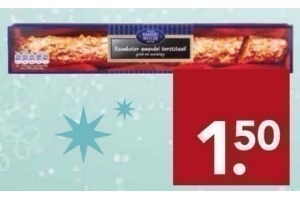 bakkersweelde roomboter amandel kerststaaf