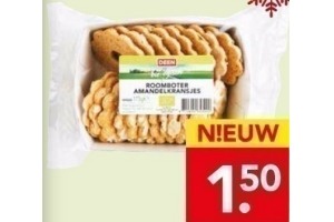 deen biologisch roomboter amandelkransjes