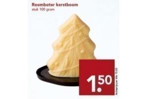 roomboter kerstboom