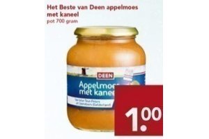 het beste van deen appelmoes met kaneel