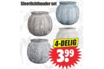 sfeerlichthouder set