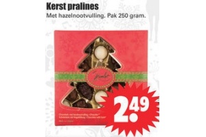 kerst pralines