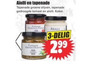 aiolli en tapenade