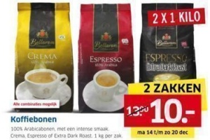 nieuws De controle krijgen Baleinwalvis Bellarom koffiebonen 2 zakken voor €10,- - Beste.nl