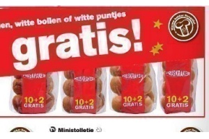 krentenbollen tarwebollen witte bollen of witte puntjes