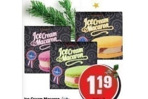 ice cream macaron